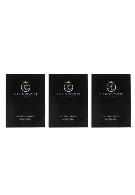K. Lundqvist Stockholm K. Lundqvist Doftpåse Boulevard 3-pack