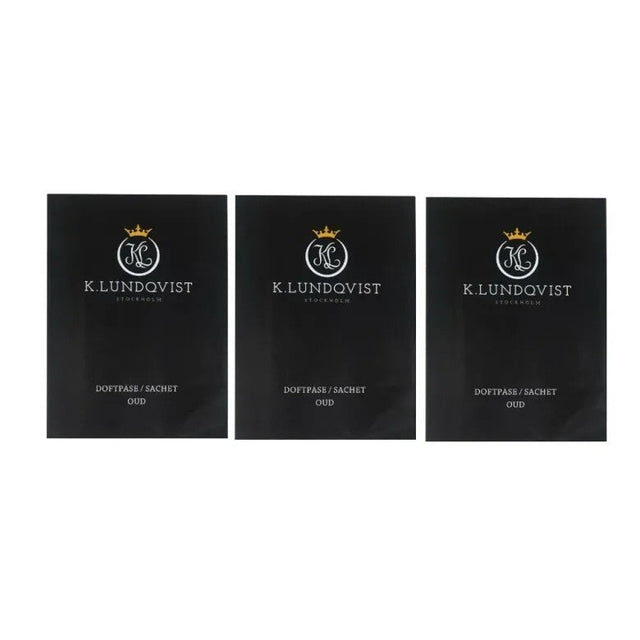 K. Lundqvist Stockholm K. Lundqvist Doftpåse Oud 3-pack