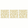 Paperproducts Design Lace Royal Emb. Servett 33x33 cm Pearl Gold 3 st 15-pack