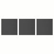 Paperproducts Design Canvas Emb. Servett 33x33 cm Anthracite 3 st 15-pack