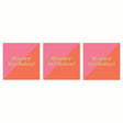 Paperproducts Design Happy Birthday by Art Card Servett 33x33 cm 3 st 20-pack