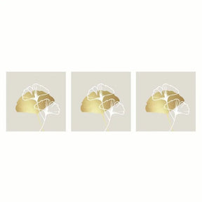 Paperproducts Design Golden Gingko Servett 33x33 cm Taupe 3 st 20-pack