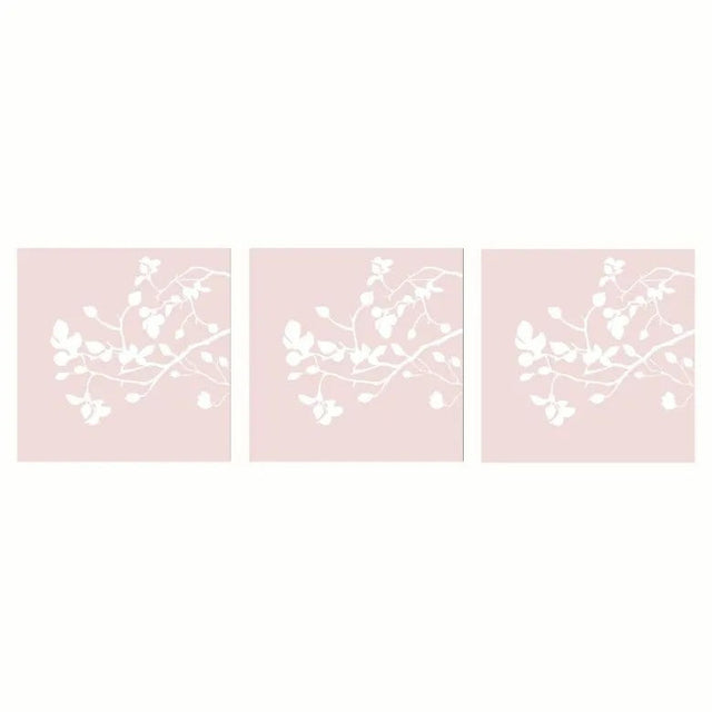 Paperproducts Design Pure Branch Servett 33x33 cm Rosé 3 st 20-pack