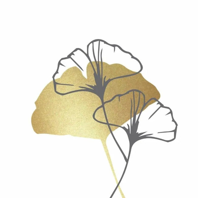 Paperproducts Design Golden Gingko Servett 33 cm Vit 3 st 20-pack