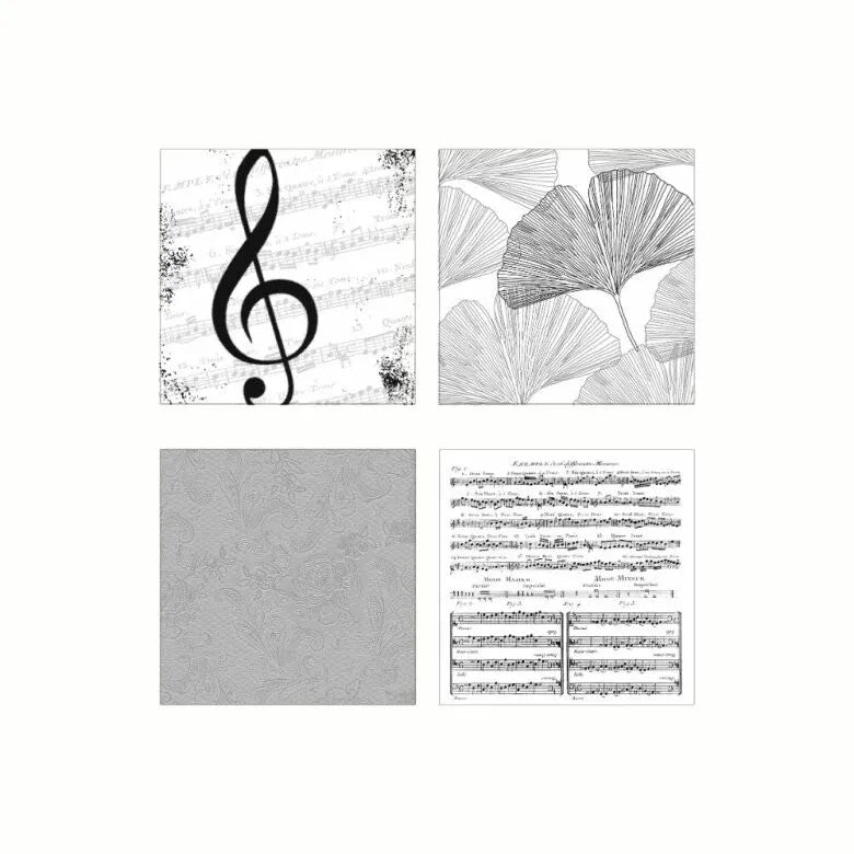 Paperproducts Design PPD Servetter Mixade 4 st 20-pack
