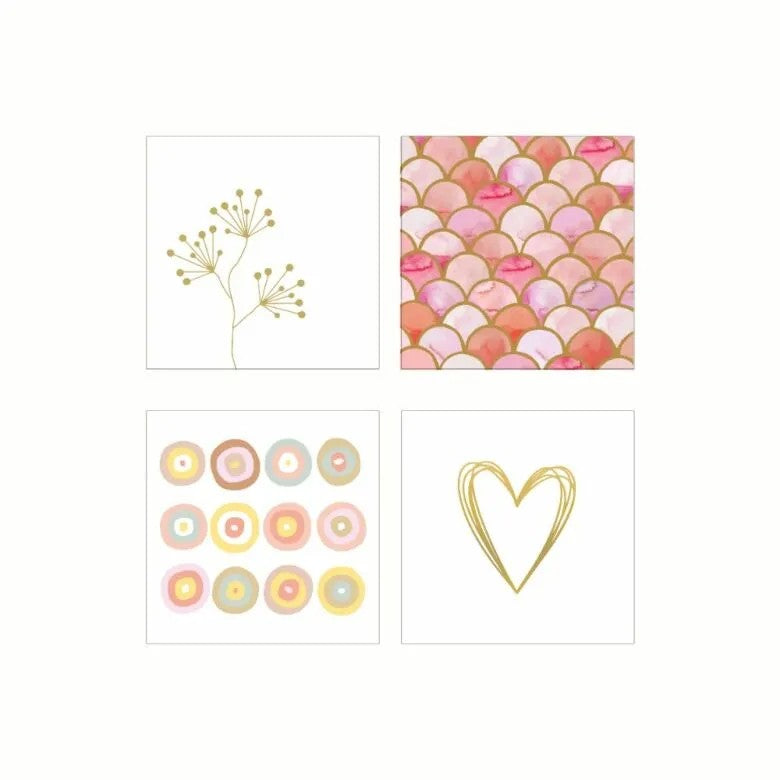 Paperproducts Design PPD Servetter Mixade 4 st 20-pack