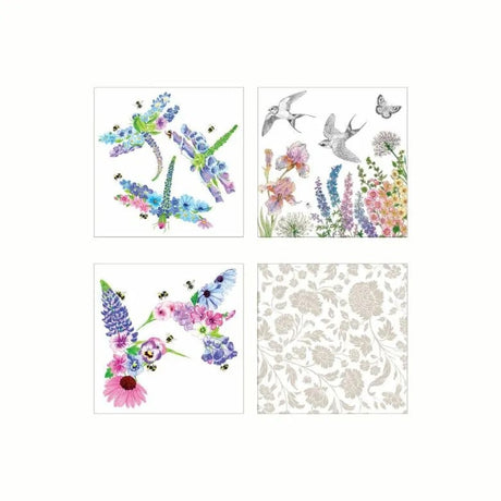 Paperproducts Design PPD Servetter Mixade 4 st 20-pack