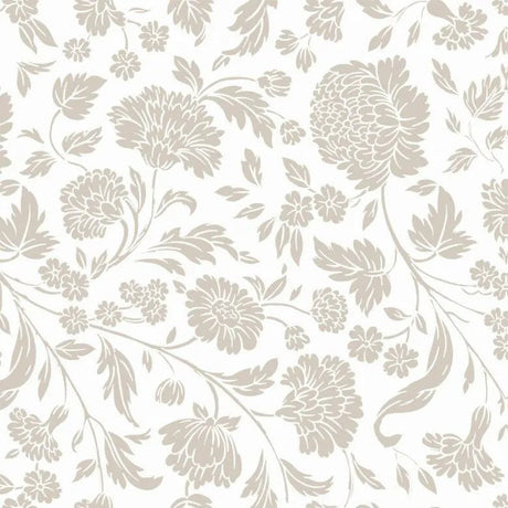 Paperproducts Design George V. Emb. Servett 33x33 cm Taupe/Vit 3 st 15-pack