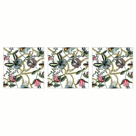 Paperproducts Design Bugs & Butterflies Servett 33x33 cm 3 st 20-pack