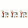 Paperproducts Design Fish Food Servett 33x33 cm 3 st 20-pack