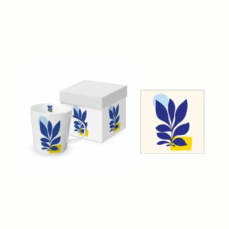 Paperproducts Design Maritime Village Gåvoset Mugg 35 cl Servett