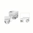 Paperproducts Design Atelier Atlantique Gåvoset Mugg 40 cl Servett