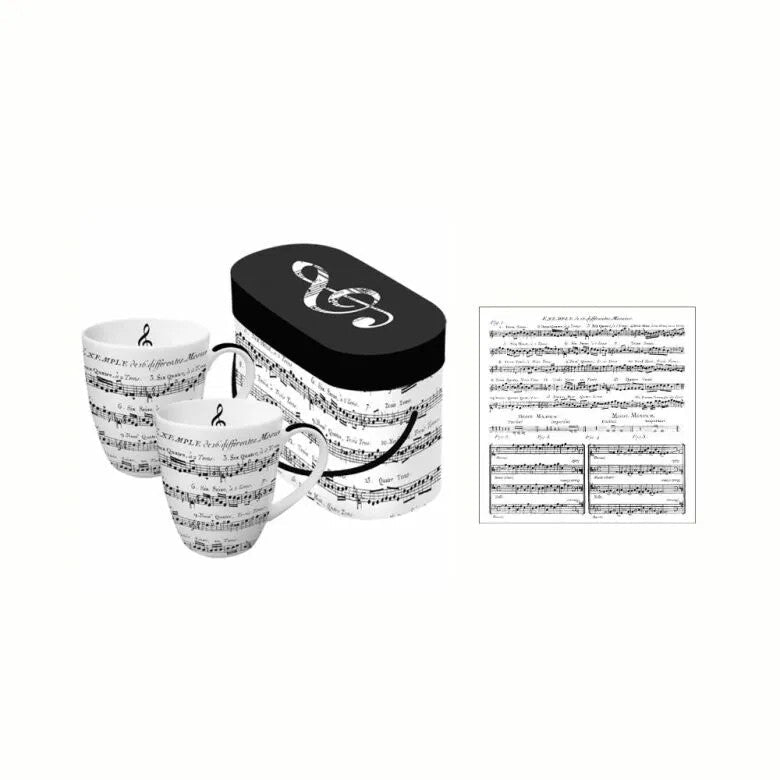 Paperproducts Design Adagio Gåvoset 2 st Mugg 35 cl Servett