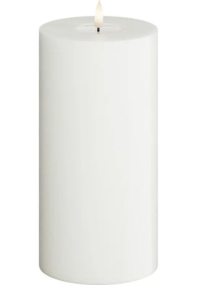 DeluxeHomeart LED Blockljus Vit 10x20 cm