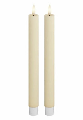 DeluxeHomeart LED Kronljus 2,2x24 cm Cream 2-pack