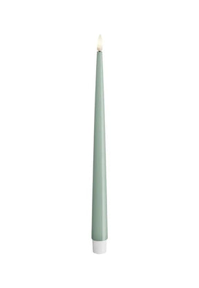 DeluxeHomeart LED Kronljus Shiny 2,2x28 cm Sage Green 2-pack