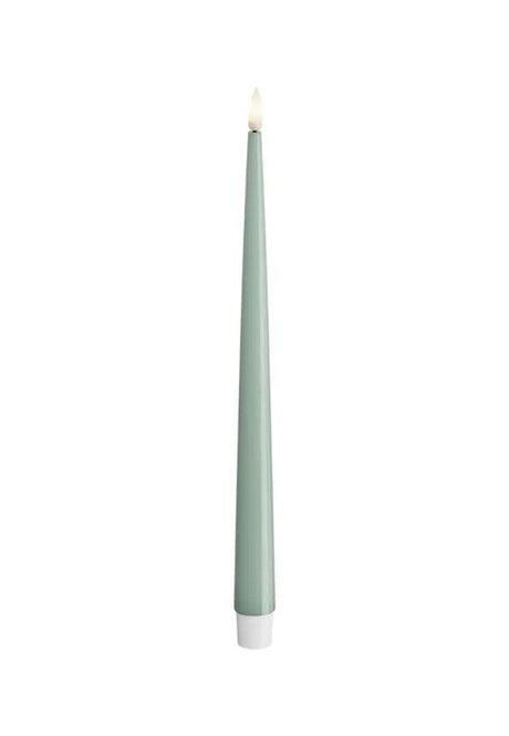 DeluxeHomeart LED Kronljus Shiny 2,2x28 cm Sage Green 2-pack