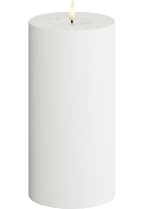 DeluxeHomeart LED Blockljus Utomhus Vit 10x20 cm