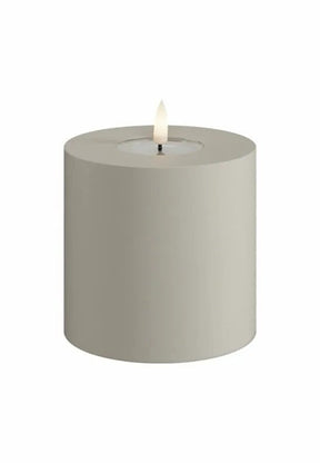 DeluxeHomeart LED Blockljus Utomhus Sand 10x10 cm