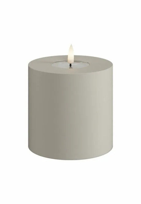 DeluxeHomeart LED Blockljus Utomhus Sand 10x10 cm