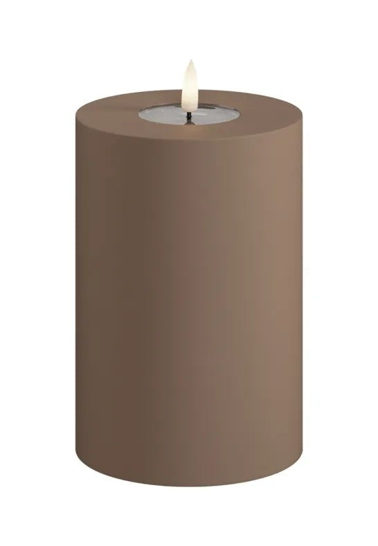 DeluxeHomeart LED Blockljus Utomhus Mocca 10x15 cm
