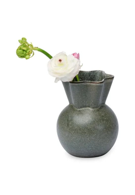 Spring Copenhagen Vas Eva Stoer Nielsen 14 cm Mossgrön