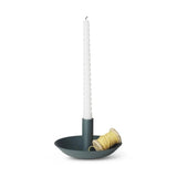 Spring Copenhagen The Water Lily Ljusstake Ø15 cm Forest Green