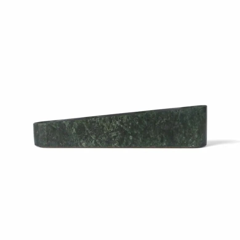 Spring Copenhagen Ilta Ljusstake Marmor L25 cm Grön
