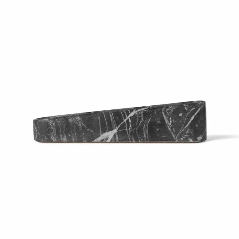 Spring Copenhagen Ilta Ljusstake Marmor L25 cm Svart