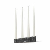Spring Copenhagen Ilta Ljusstake Marmor L25 cm Svart